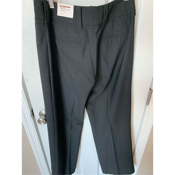 Express dress pants new size 4 straight leg black/gray - Picture 3 of 6